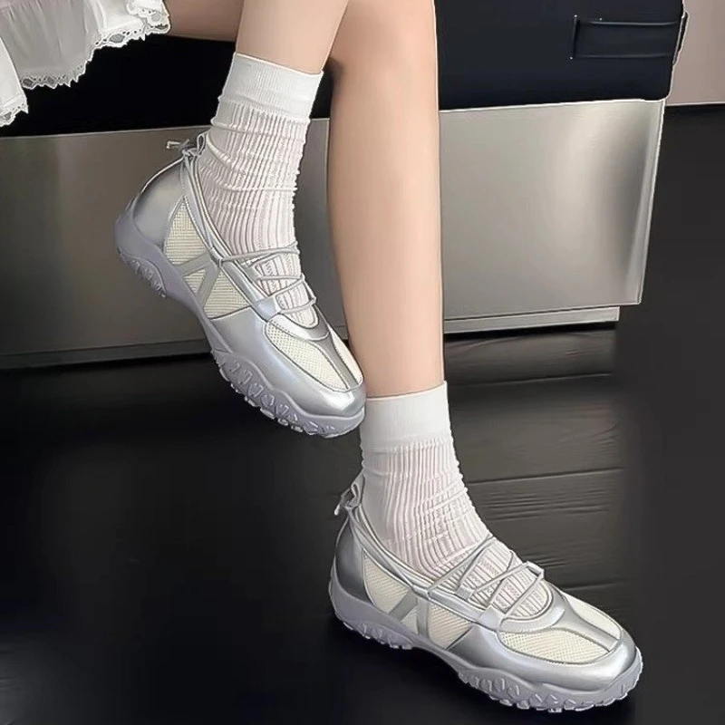 Fashion Mary Jane Shoes for Women - 2026 Summer Breathable Color-Plaid Flat Bottom Casual Sportive Women's Shoes-Korean Version
Fashion Mary Jane Shoes for Women - 2026 Summer Breathable Color-Plaid Flat Bottom Casual Sportive Women's Shoes-Korean Version