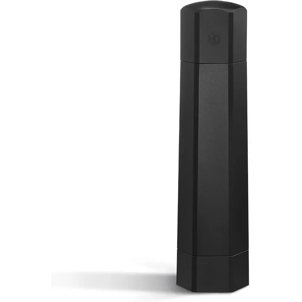 Hot Sellers.Pepper Grinder, Professional Grade Heavy Duty, Refillable, Aluminum Matte Black, Adjustable Ten Coarse Grind Setti.N
Hot Sellers.Pepper Grinder, Professional Grade Heavy Duty, Refillable, Aluminum Matte Black, Adjustable Ten Coarse Grind Setti.N