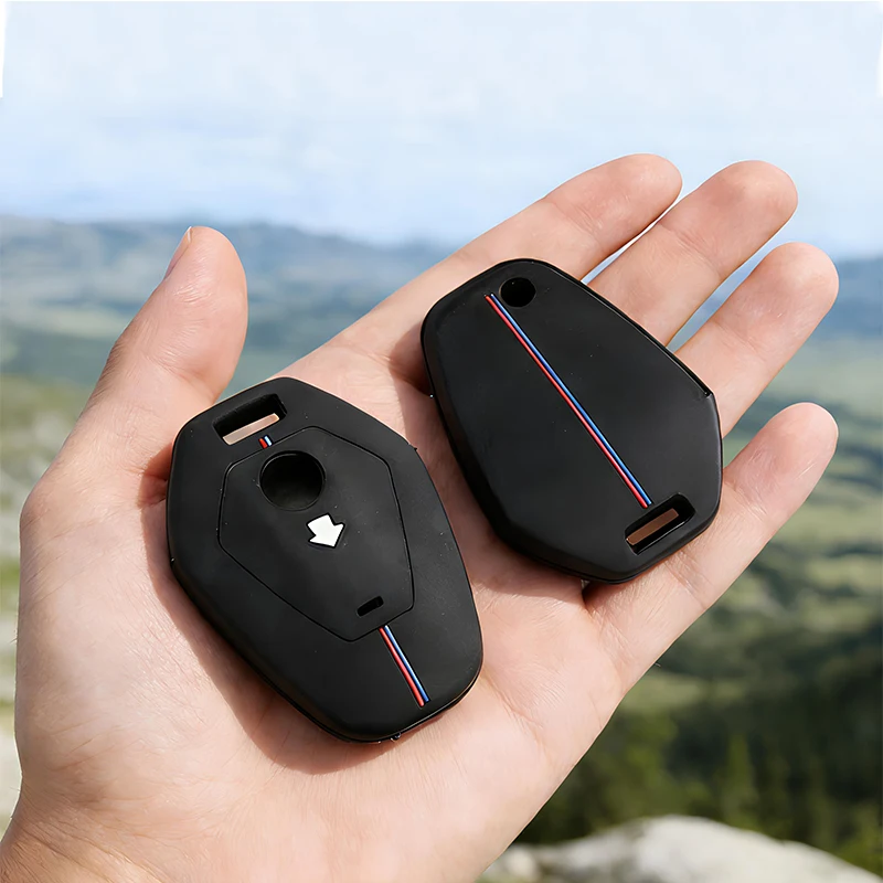 For BMW R1300GS R1300 GS R 1300 GS R1300GSA 2025 R1250GS R1250 ADV Adventure Motorcycle Silicone Key Case Cover Fob Accessories