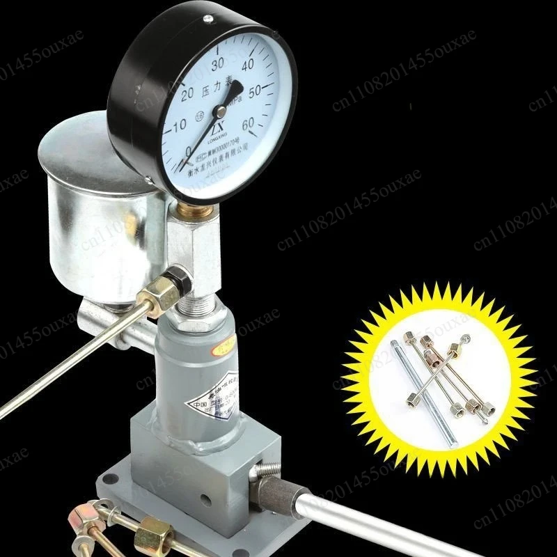 Hand Pressure Diesel Injector Nozzle Tester Auto Fuel Injector Atomization Test Bench Calibrator for Car Fuel Injection Testing
Hand Pressure Diesel Injector Nozzle Tester Auto Fuel Injector Atomization Test Bench Calibrator for Car Fuel Injection Testing