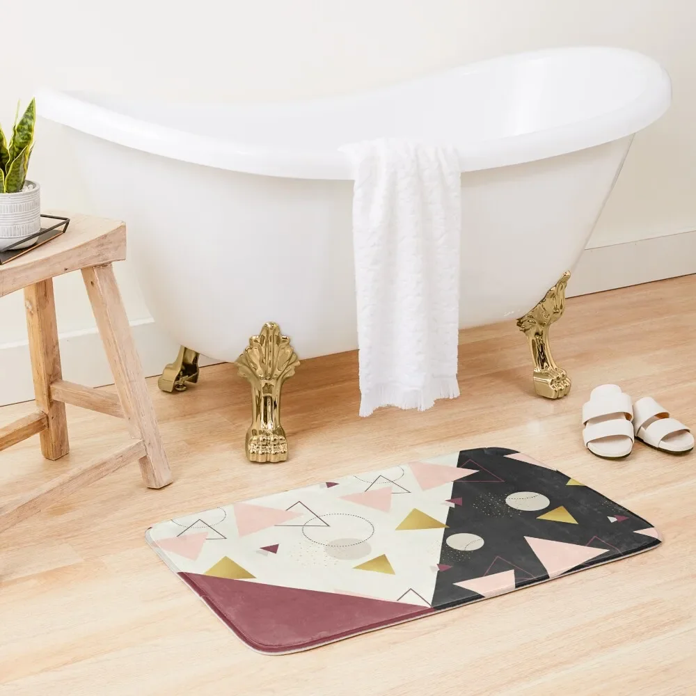 Triangles Mix Bath Mat Bathroom Rug Quick-Drying Bathroom Set For Bathroom Slip Mat
Triangles Mix Bath Mat Bathroom Rug Quick-Drying Bathroom Set For Bathroom Slip Mat