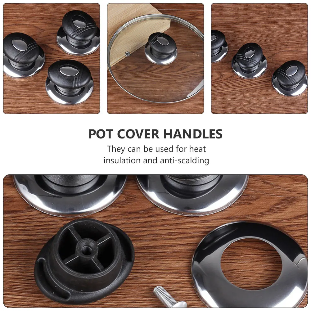 6Pcs Household Universal Pot Lid Knobs Replacement High Temperature Insulated Rust Proof Handles Kitchen Utensils Useful
6Pcs Household Universal Pot Lid Knobs Replacement High Temperature Insulated Rust Proof Handles Kitchen Utensils Useful