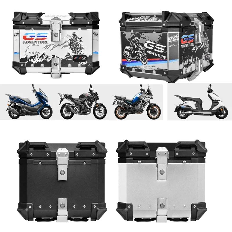 Waterproof 45L Motorcycle Helmet Box Universal Top Tail Rear Luggage Storage Tool Cases Lock Rear Luggage Storage Tool Cases
Waterproof 45L Motorcycle Helmet Box Universal Top Tail Rear Luggage Storage Tool Cases Lock Rear Luggage Storage Tool Cases