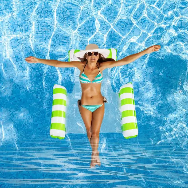 Pool Lounger Pool Hammock Float Quick Inflation Blow Up Chair for Swimming Accessories Lake Summer Vacation
Pool Lounger Pool Hammock Float Quick Inflation Blow Up Chair for Swimming Accessories Lake Summer Vacation