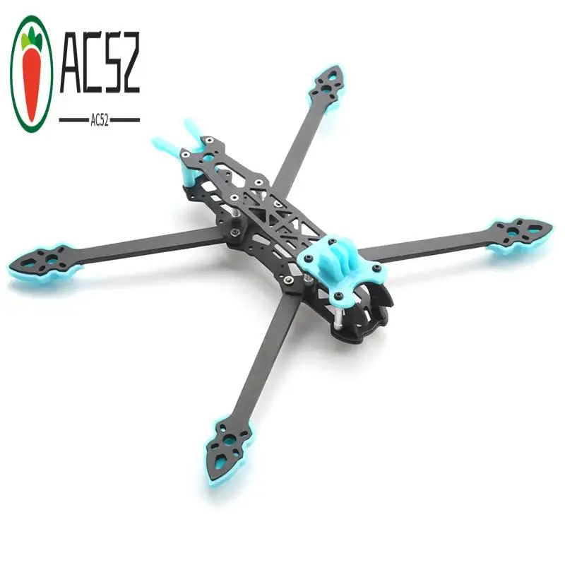 AC52-Mark4 7-дюймовый комплект рамы для квадрокоптера 295 мм, рычаг 5 мм, для 7-дюймового FPV гоночного дрона для фристайла и радиоуправления
AC52-Mark4 7-дюймовый комплект рамы для квадрокоптера 295 мм, рычаг 5 мм, для 7-дюймового FPV гоночного дрона для фристайла и радиоуправления