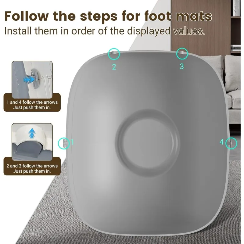 AB33-Silicone Pad For TONEPIE Automatic Self-Cleaning Cat Litter Box Accessories - Non-Slip Durable Mat For Cats
AB33-Silicone Pad For TONEPIE Automatic Self-Cleaning Cat Litter Box Accessories - Non-Slip Durable Mat For Cats