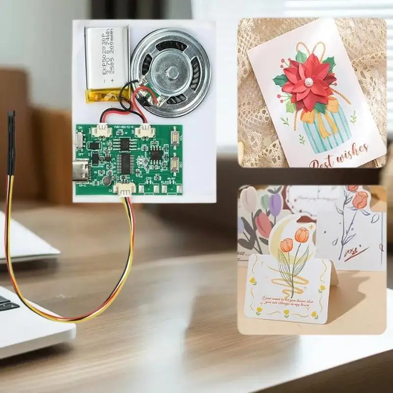 1Pcs 8M USB Recordable Birthday Card Music Voice Module Chip For Voice Audio Toy Greeting Card DIY Recording And Playback Module
1Pcs 8M USB Recordable Birthday Card Music Voice Module Chip For Voice Audio Toy Greeting Card DIY Recording And Playback Module