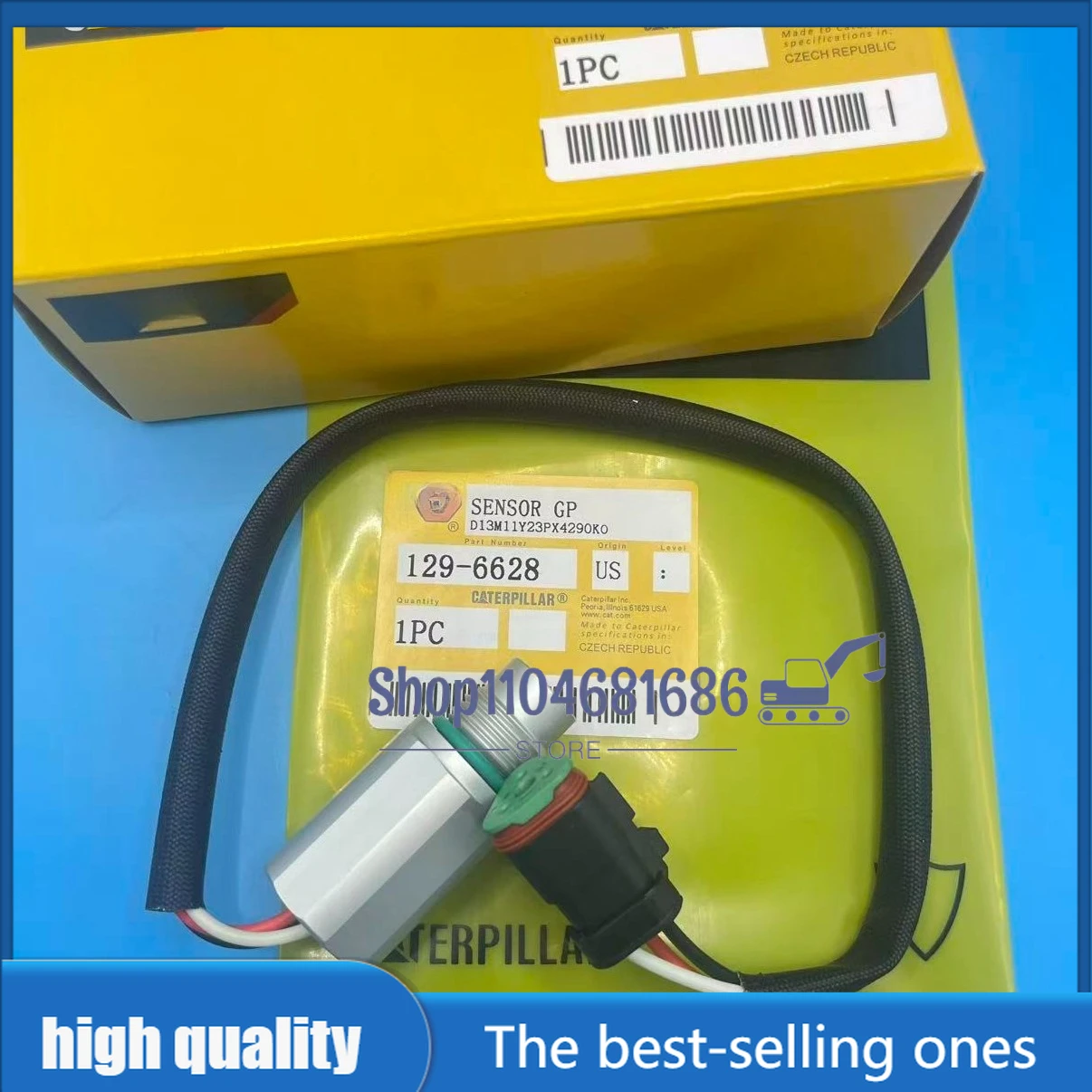 Датчик скорости экскаватора CA2659033 129-6628 для 773B 773D 365B 785C 265-9033 3176C 3196 3408 3408C 3408
Датчик скорости экскаватора CA2659033 129-6628 для 773B 773D 365B 785C 265-9033 3176C 3196 3408 3408C 3408