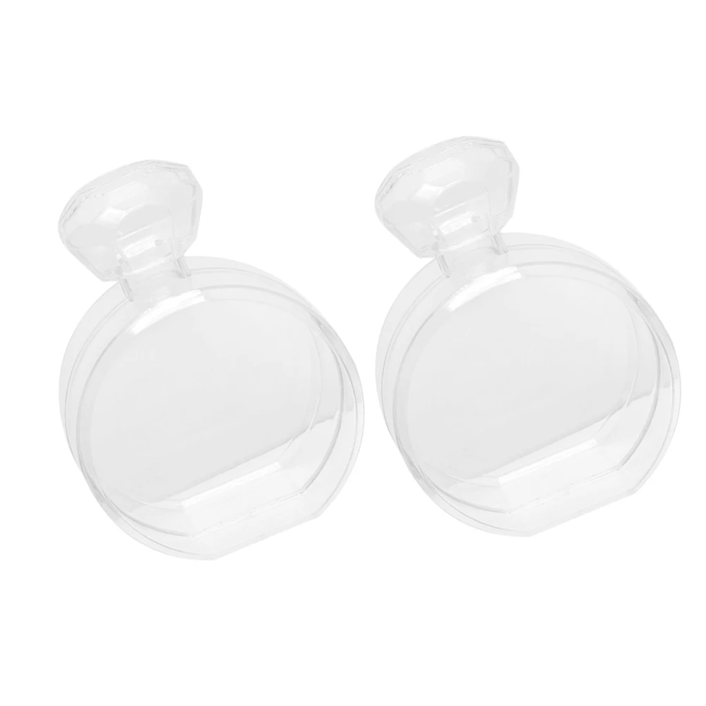 2 pcs Perfume Bottle Jewelry Storage Box Diamond Organizer Multifunctional Craft Container Large Capacity Plastic Travel 
2 pcs Perfume Bottle Jewelry Storage Box Diamond Organizer Multifunctional Craft Container Large Capacity Plastic Travel