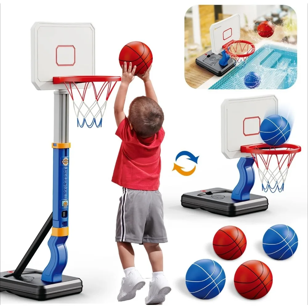 Kids Basketball Hoop Adjustable Height Indoor Outdoor Toddler Basketball Hoop Boys Basketball Toy Basketball Goals Sport Game
Kids Basketball Hoop Adjustable Height Indoor Outdoor Toddler Basketball Hoop Boys Basketball Toy Basketball Goals Sport Game
