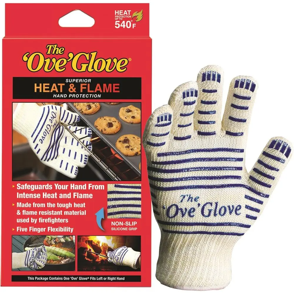 Premium Heat Resistant Gloves - Single Oven Mitt Set
Premium Heat Resistant Gloves - Single Oven Mitt Set