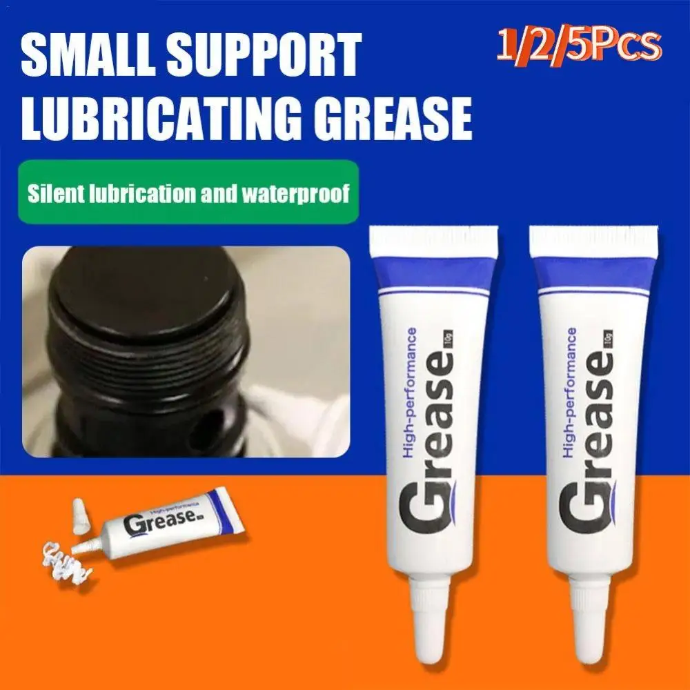 1/2/5Pcs Waterproof Food Grade Silicone Lubricant Grease Equipment Car Gear Valves Chain Repair Maintenance Lithium Grease Tools
1/2/5Pcs Waterproof Food Grade Silicone Lubricant Grease Equipment Car Gear Valves Chain Repair Maintenance Lithium Grease Tools