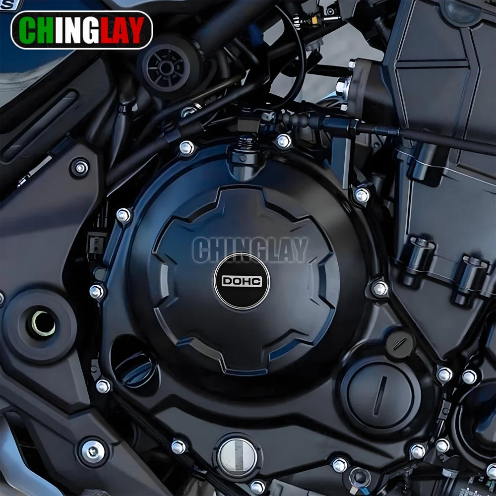 Крышка двигателя z650rs, декоративные аксессуары для Kawasaki Z650RS 2021-2025, крышка генератора с крышкой Pulsar DOHC Mark Set 3D
Крышка двигателя z650rs, декоративные аксессуары для Kawasaki Z650RS 2021-2025, крышка генератора с крышкой Pulsar DOHC Mark Set 3D