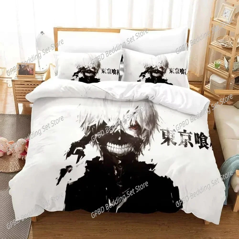 New Home Textiles Tokyo Ghoul 3D Bedding Set Duvet Cover Pillowcases Single Twin Full Queen King Size Home Decor Quilt Boys Gift
New Home Textiles Tokyo Ghoul 3D Bedding Set Duvet Cover Pillowcases Single Twin Full Queen King Size Home Decor Quilt Boys Gift