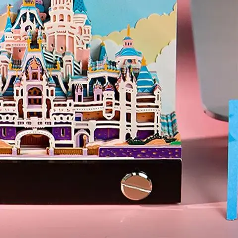3D Memo Pad Art Fantasy Castle Shaped Desk Calendar Sticky Notes Card Craft Character Silhouette DIY Gift with Light Calendar
3D Memo Pad Art Fantasy Castle Shaped Desk Calendar Sticky Notes Card Craft Character Silhouette DIY Gift with Light Calendar