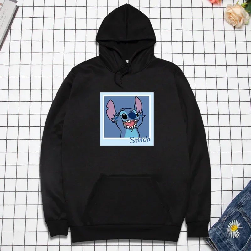 Loose Pattern Male Sweatshirts Lovely Pocket Disney Stitch Cartoon Print Clothing Cozy Daily Men Hoodies Autumn Winter Pullover
Loose Pattern Male Sweatshirts Lovely Pocket Disney Stitch Cartoon Print Clothing Cozy Daily Men Hoodies Autumn Winter Pullover