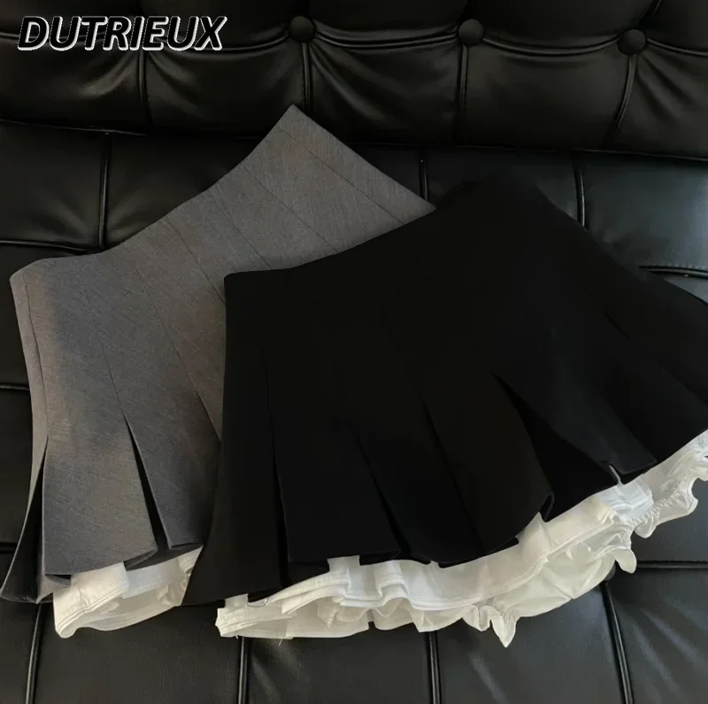 Japanese College Style Pleated Short Skirts Women New Autumn and Winter All-Matching Female High Waist A- Line Black Mini Skirt
Japanese College Style Pleated Short Skirts Women New Autumn and Winter All-Matching Female High Waist A- Line Black Mini Skirt