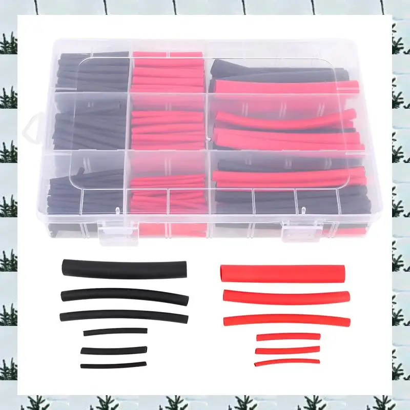 ABLG 270Pcs 3:1 Dual Wall Adhesive Heat Shrink Tubing Kit,Marine Wire Cable Sleeve Tube Assortment Heat Shrink Tubing Tube
ABLG 270Pcs 3:1 Dual Wall Adhesive Heat Shrink Tubing Kit,Marine Wire Cable Sleeve Tube Assortment Heat Shrink Tubing Tube