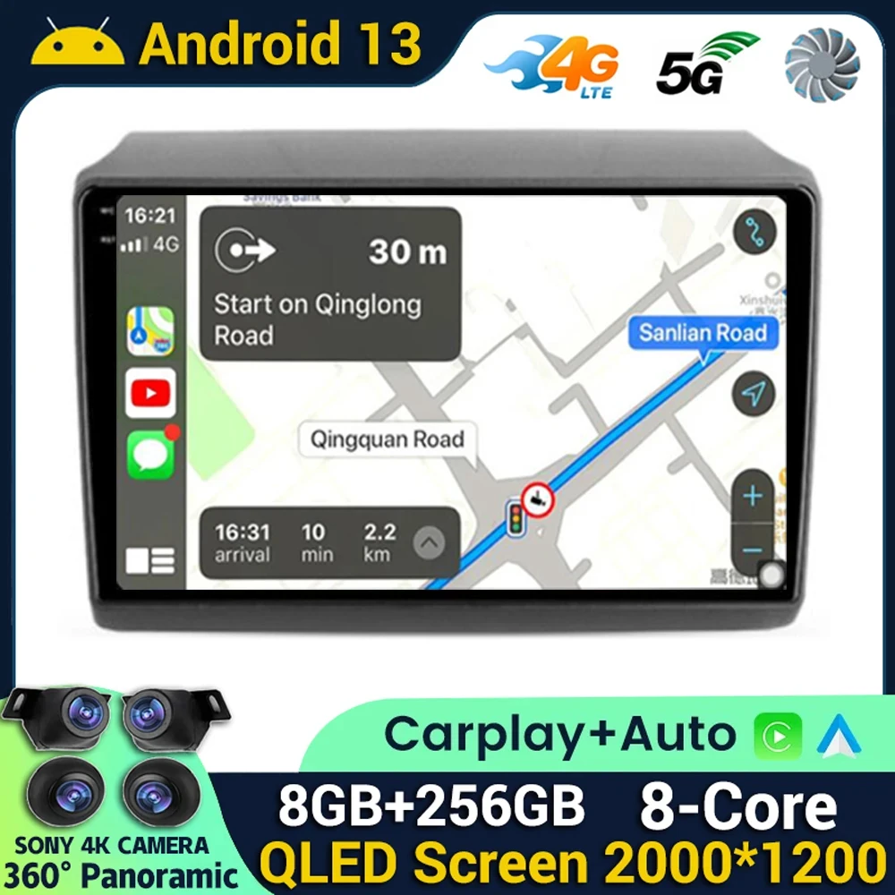 Android 13 Carplay Auto Car Radio For Fiat Ducato 2007-2015 Citroen Jumper Peugeot Boxer 2011-2015 Multimedia GPS Player Stereo
Android 13 Carplay Auto Car Radio For Fiat Ducato 2007-2015 Citroen Jumper Peugeot Boxer 2011-2015 Multimedia GPS Player Stereo
