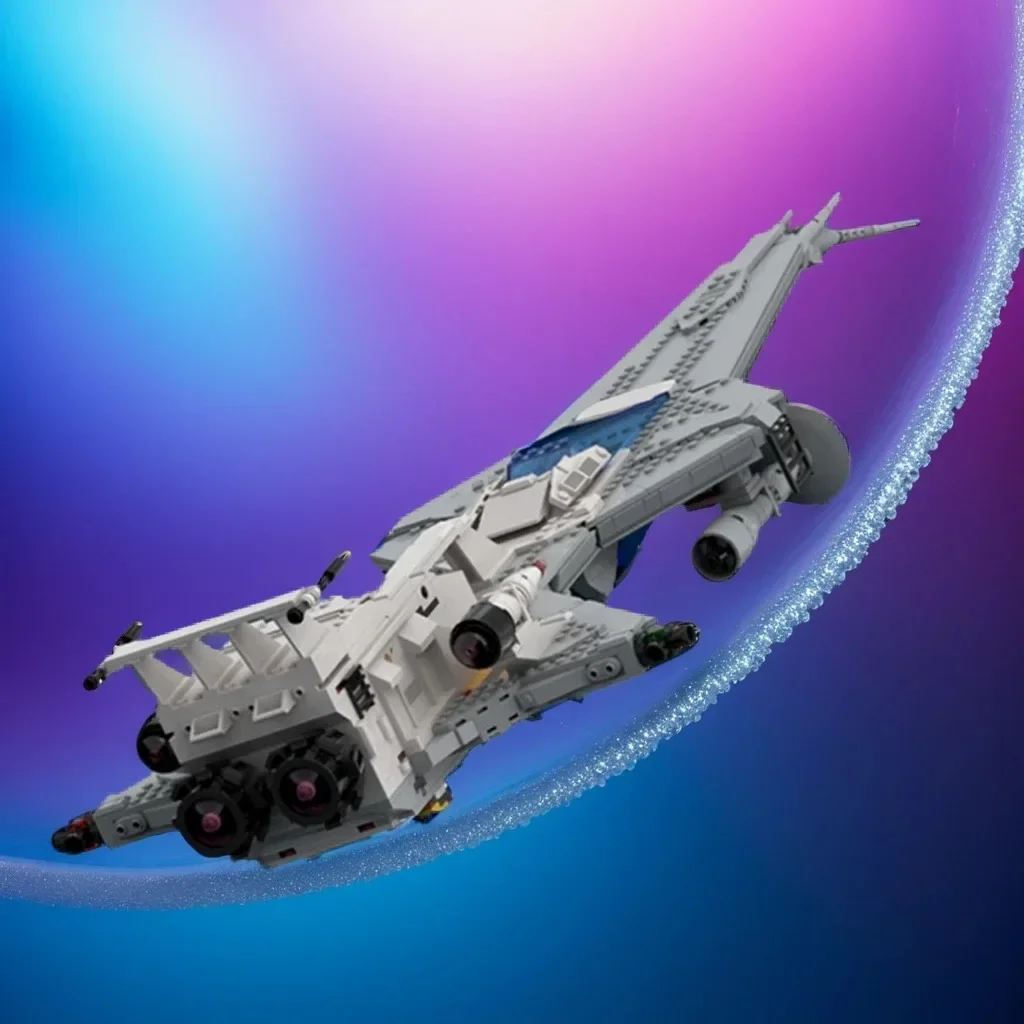 1368PCS MOC Starfleet Voyager (Smaller Version) Sleek, Futuristic & Detailed DIY Model Building Blocks Birthday Toys Gift
1368PCS MOC Starfleet Voyager (Smaller Version) Sleek, Futuristic & Detailed DIY Model Building Blocks Birthday Toys Gift