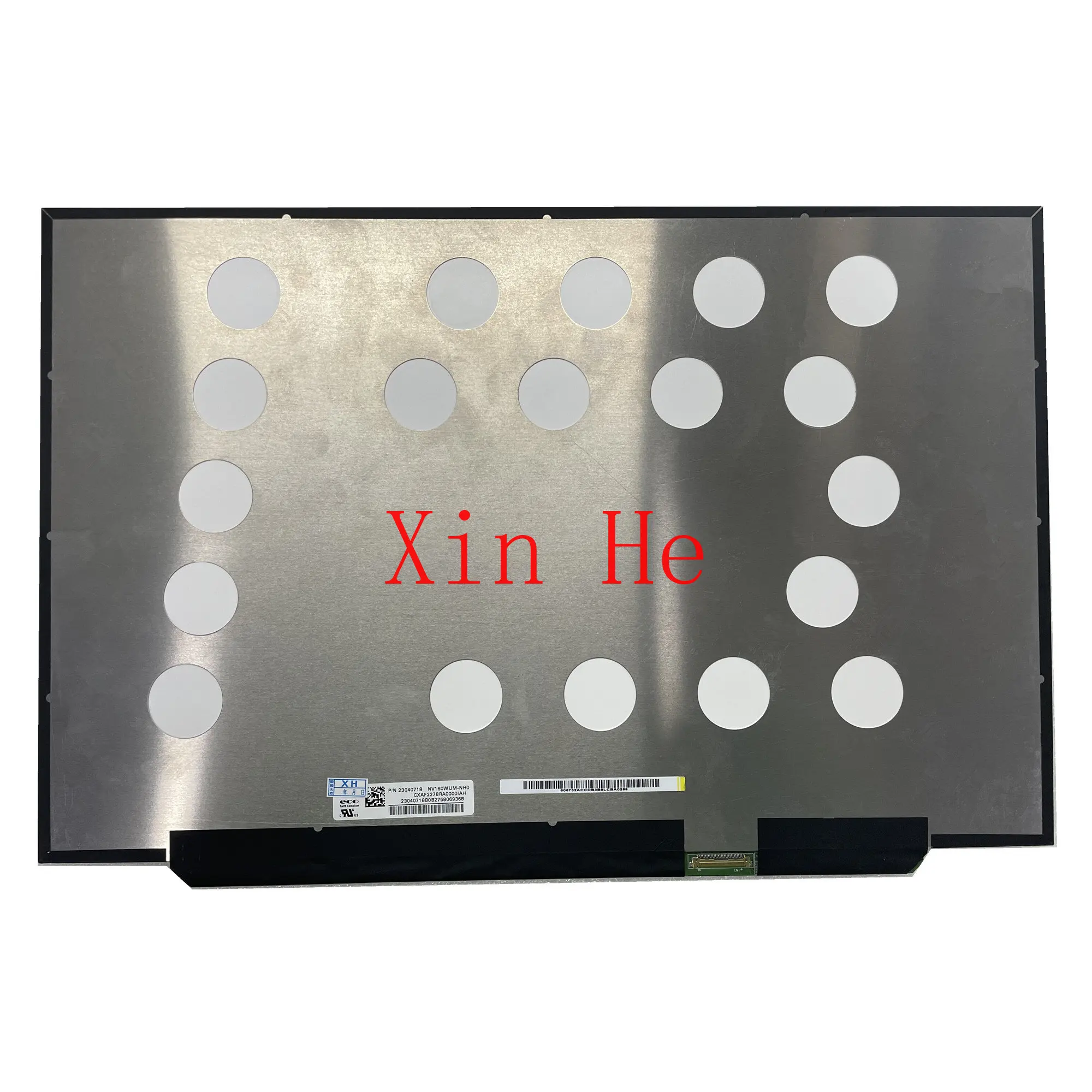 16.0'' NV160WUM-NH0 NV160WUM NH0 Laptop LCD Screen Display Panel 1920*1200 EDP 30 Pins
16.0'' NV160WUM-NH0 NV160WUM NH0 Laptop LCD Screen Display Panel 1920*1200 EDP 30 Pins