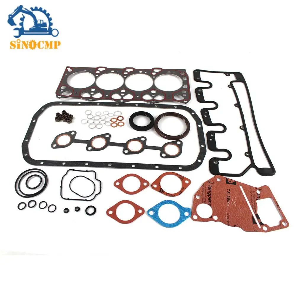 1Set Overhaul Gasket kit for Isuzu Hitachi JCB IHI Digger Excavator Generator 4LE1 Engine Professional Excavator Parts
1Set Overhaul Gasket kit for Isuzu Hitachi JCB IHI Digger Excavator Generator 4LE1 Engine Professional Excavator Parts