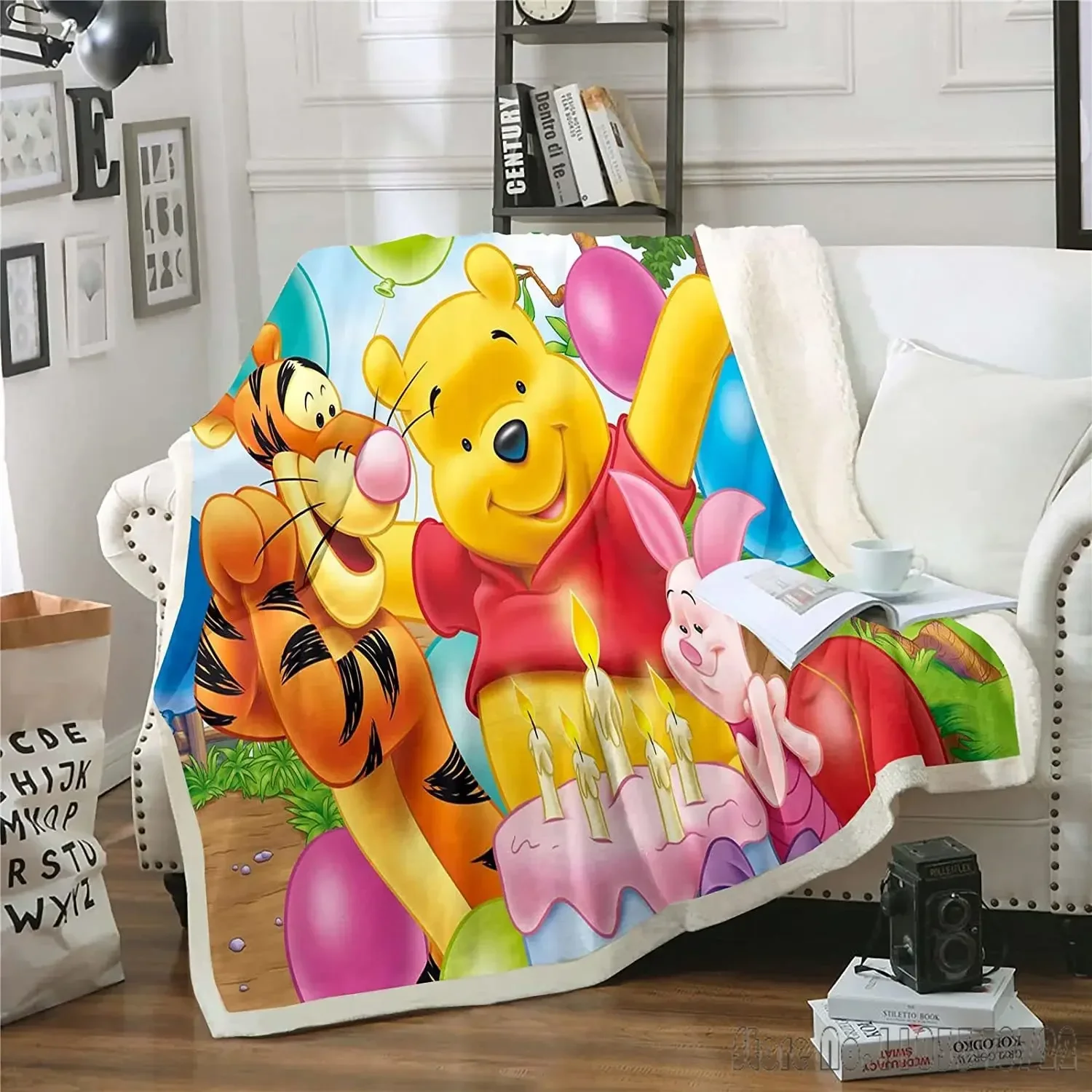 Winnie The Pooh Children Printed Microfiber Fabric Home Blanket King Size Luxury Blankets Baby Winter Anime Fleece
Winnie The Pooh Children Printed Microfiber Fabric Home Blanket King Size Luxury Blankets Baby Winter Anime Fleece