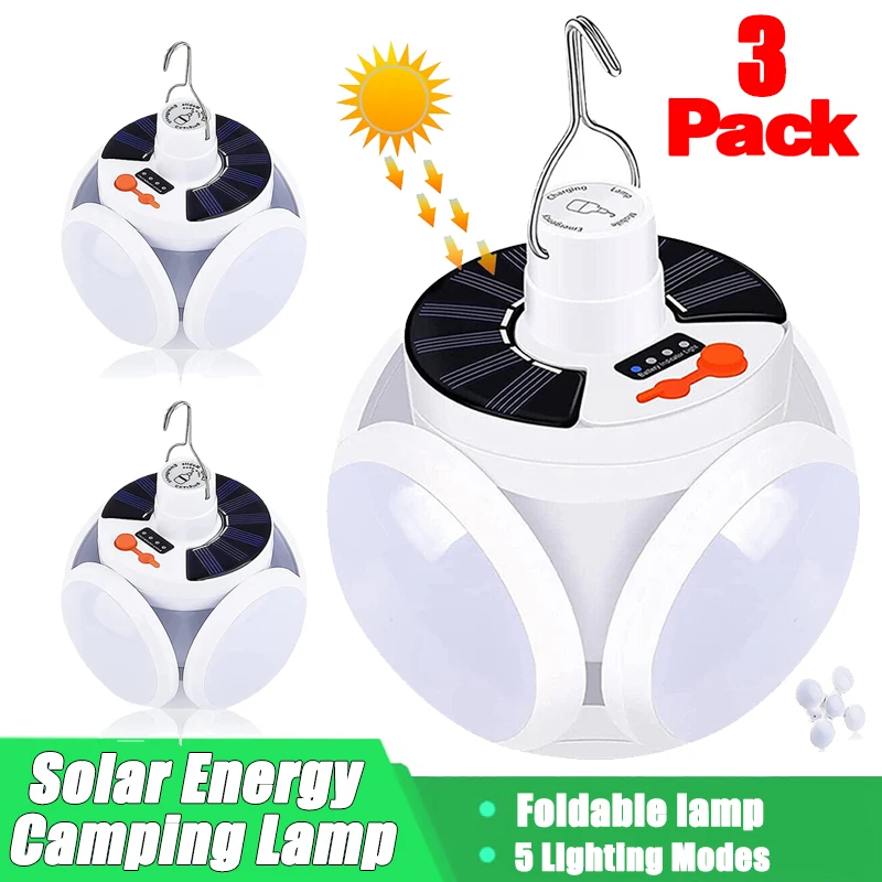 Nice Solar Camping Lamp 5 Modes SOS Waterproof USB Rechargeable Energy LED Remote Control Foldable Lantern Portable Emergency La
Nice Solar Camping Lamp 5 Modes SOS Waterproof USB Rechargeable Energy LED Remote Control Foldable Lantern Portable Emergency La