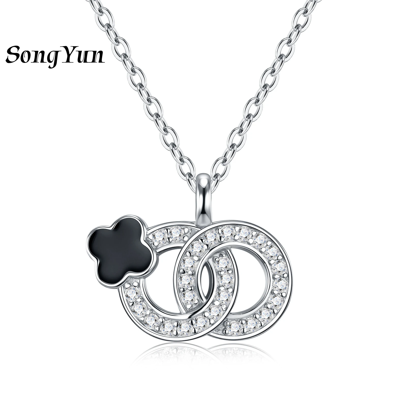 SONGYUN Designer Jewelry 925 Sterling Silver Necklace Moissanite Diamond Halo Formal Ladies 18K Gold Plated SYT Patent Pendant
SONGYUN Designer Jewelry 925 Sterling Silver Necklace Moissanite Diamond Halo Formal Ladies 18K Gold Plated SYT Patent Pendant