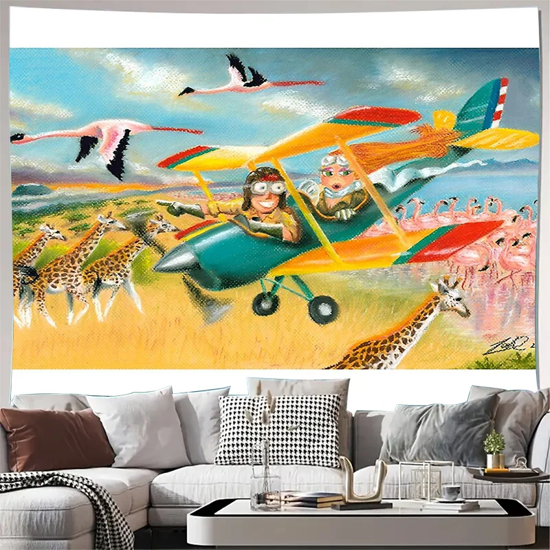 Богемный гобелен, природный пейзаж, лесные деревья, настенный винтажный самолет, путешествия, эстетический декор комнаты, подарок
Богемный гобелен, природный пейзаж, лесные деревья, настенный винтажный самолет, путешествия, эстетический декор комнаты, подарок