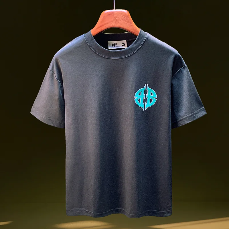 2025 Summer Short sleeved T-shirt Men's Light Luxury Fashion Printed Trendy Men's Clothing Versatile High end Casual Top
2025 Summer Short sleeved T-shirt Men's Light Luxury Fashion Printed Trendy Men's Clothing Versatile High end Casual Top