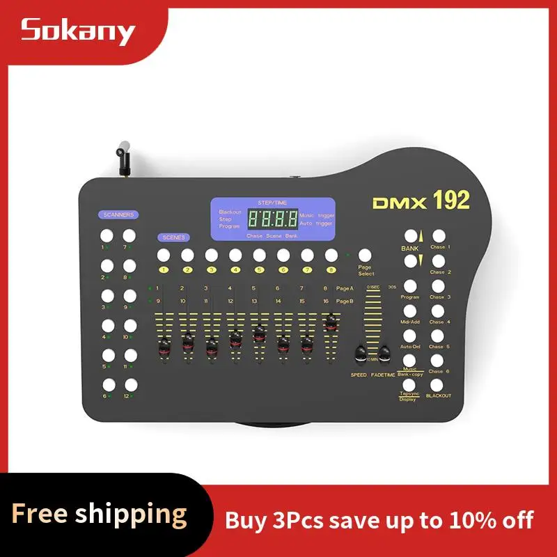 A59E-Wireless DMX 512 Console 192 Channel Light Controller With Rechargeable Receivers For Live Concerts KTV Djs Clubs US Plug
A59E-Wireless DMX 512 Console 192 Channel Light Controller With Rechargeable Receivers For Live Concerts KTV Djs Clubs US Plug