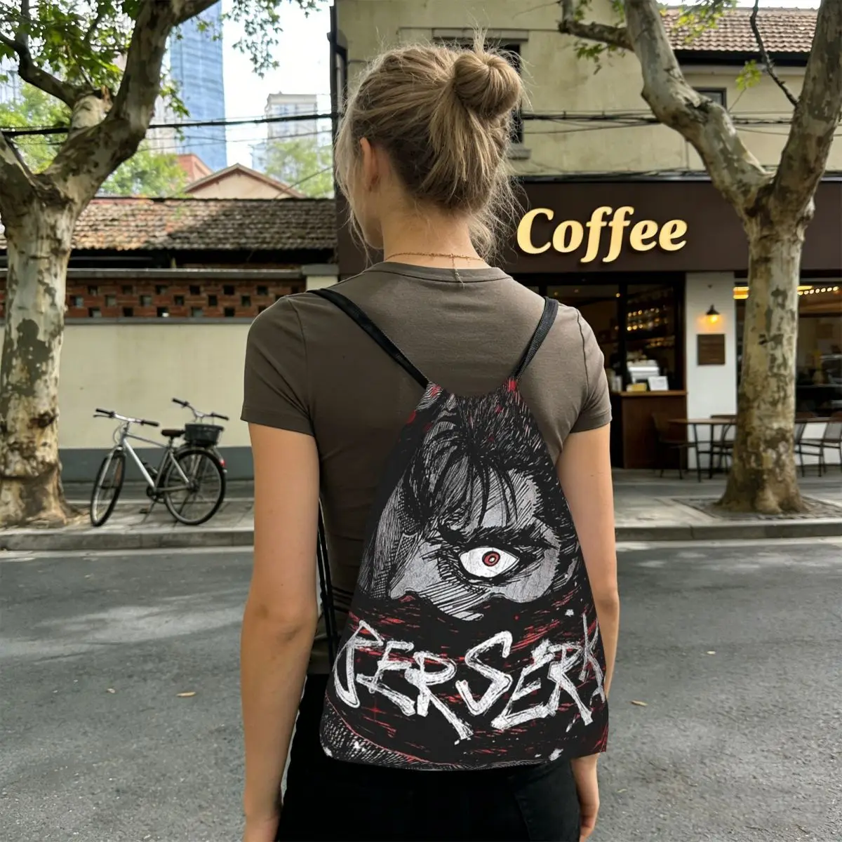 Japanese Anime Berserk Manga Backpacks Fashion Drawstring Bundle Pocket Sports Bag Book Bags for Travel School
Japanese Anime Berserk Manga Backpacks Fashion Drawstring Bundle Pocket Sports Bag Book Bags for Travel School
