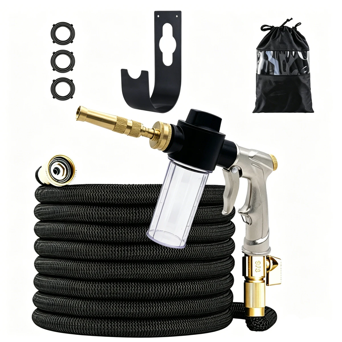 Best Seller Garden Hose High Pressure Car Wash Hose Home Garden Daily Watering Tools Expandable Magic Water Pipes 25FT-100FT
Best Seller Garden Hose High Pressure Car Wash Hose Home Garden Daily Watering Tools Expandable Magic Water Pipes 25FT-100FT 