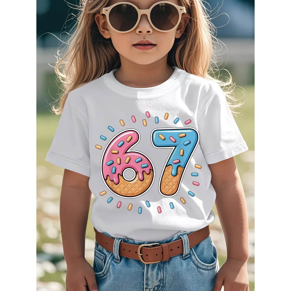 Детская футболка с принтом кролика на Пасху 67 Six Seven Fun Rabbit, летняя, хлопковая, повседневная, для мальчиков, с коротким рукавом, модная детская одежда, футболки
Детская футболка с принтом кролика на Пасху 67 Six Seven Fun Rabbit, летняя, хлопковая, повседневная, для мальчиков, с коротким рукавом, модная детская одежда, футболки