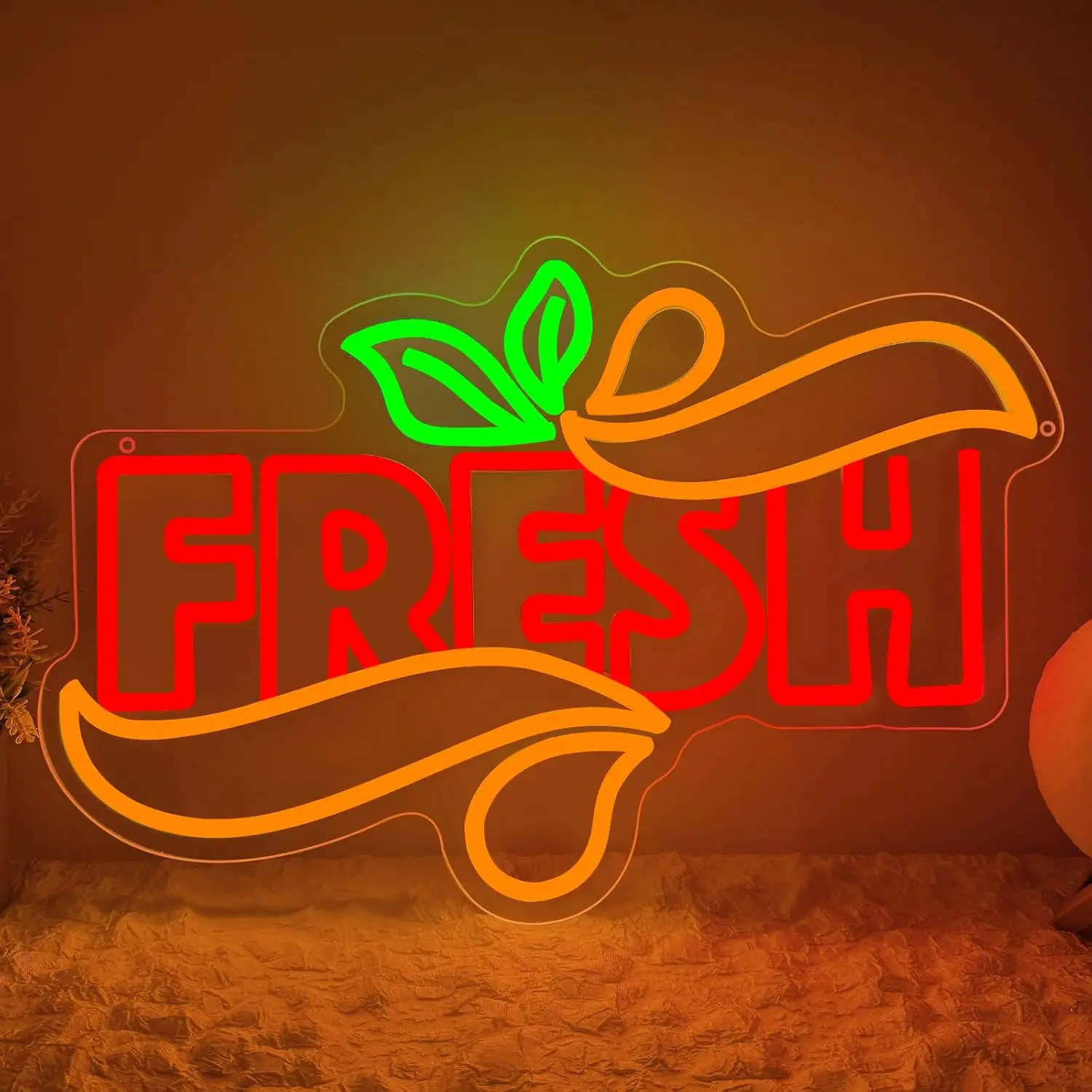 Светодиодная вывеска «Свежий» с USB-питанием и регулировкой яркости для магазина свежих продуктов, кофейни, ресторана, декора спальни, персонализированный подарок
Светодиодная вывеска «Свежий» с USB-питанием и регулировкой яркости для магазина свежих продуктов, кофейни, ресторана, декора спальни, персонализированный подарок