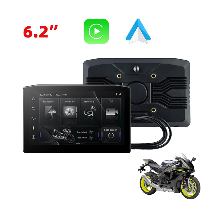 EKIY Motorcycle Wireless Carplay 6.2inch Waterproof Portable Motorcycle Carplay Wireless Android Auto Navigation Moto Carplay
EKIY Motorcycle Wireless Carplay 6.2inch Waterproof Portable Motorcycle Carplay Wireless Android Auto Navigation Moto Carplay