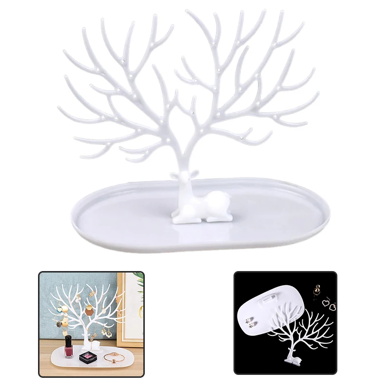 2 Sizes Little Deer Earrings Necklace Ring Pendant Bracelet Jewelry Display Stand Tray Tree Storage Racks Organizer Holder
2 Sizes Little Deer Earrings Necklace Ring Pendant Bracelet Jewelry Display Stand Tray Tree Storage Racks Organizer Holder
