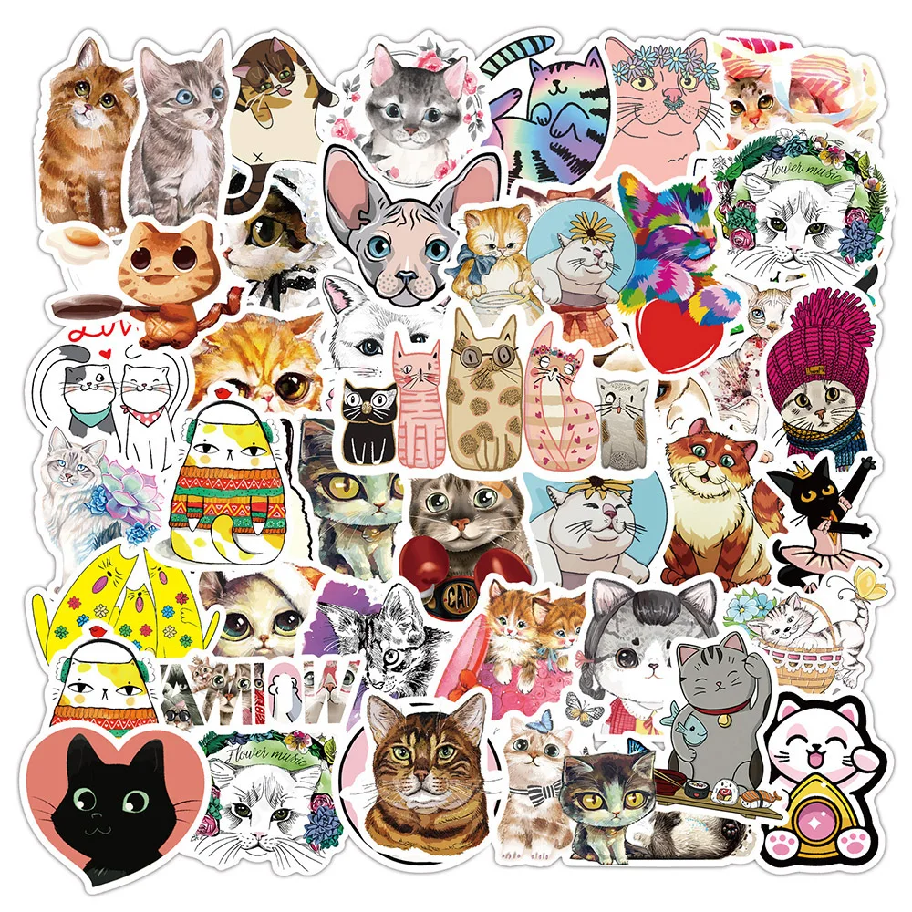 10/40/80pcs Kawaii Cat Stickers Toys Cute Cartoon Animal Decals DIY Diary Scrapbook Skateboard Laptop Phone Car Sticker For Kids
10/40/80pcs Kawaii Cat Stickers Toys Cute Cartoon Animal Decals DIY Diary Scrapbook Skateboard Laptop Phone Car Sticker For Kids
