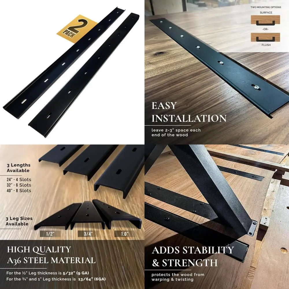 Стальные опоры канала 2–40 C с черным порошковым покрытием для столешниц Live Edge, одной ножкой, деревообработки, 8 отверстий, прочная отделка
Стальные опоры канала 2–40 C с черным порошковым покрытием для столешниц Live Edge, одной ножкой, деревообработки, 8 отверстий, прочная отделка