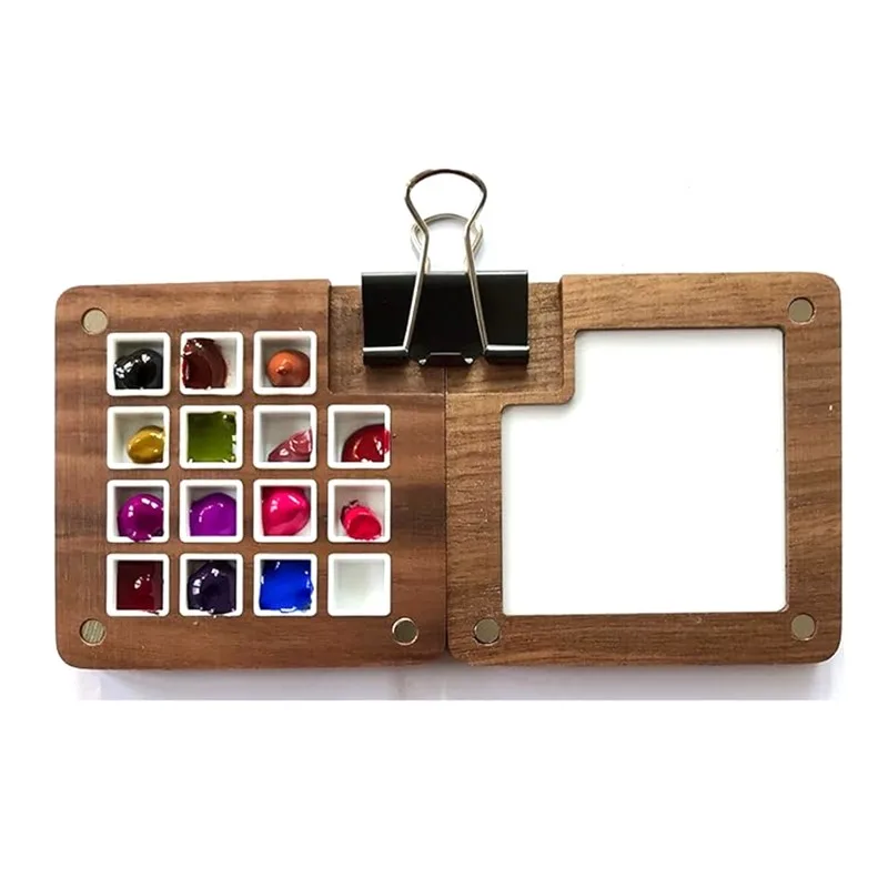 【РОЖДЕСТВО】Портативный набор акварельных красок - 15 цветов, мини-коробка из орехового дерева
【РОЖДЕСТВО】Портативный набор акварельных красок - 15 цветов, мини-коробка из орехового дерева