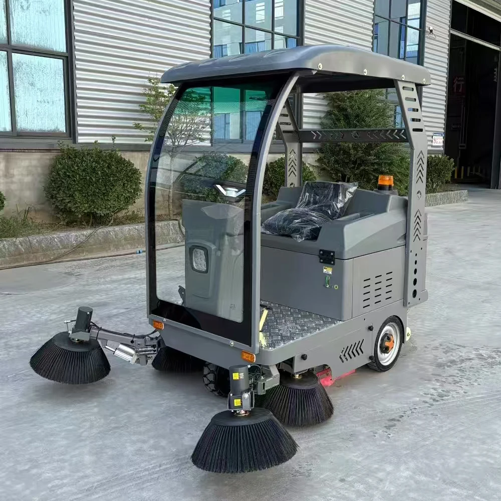Electric New Ride-On Street Sweeper Promotional Floor Sweeper Street Cleaning Equipment Sweeper Machine With Shed And Glass
Electric New Ride-On Street Sweeper Promotional Floor Sweeper Street Cleaning Equipment Sweeper Machine With Shed And Glass