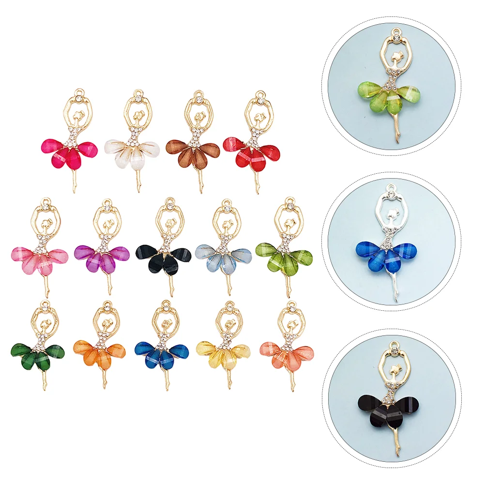 14 Pcs Ballet Girl Pendant Dancer Charm Necklace Handmade Jewelry Alloy DIY Pendants
14 Pcs Ballet Girl Pendant Dancer Charm Necklace Handmade Jewelry Alloy DIY Pendants
