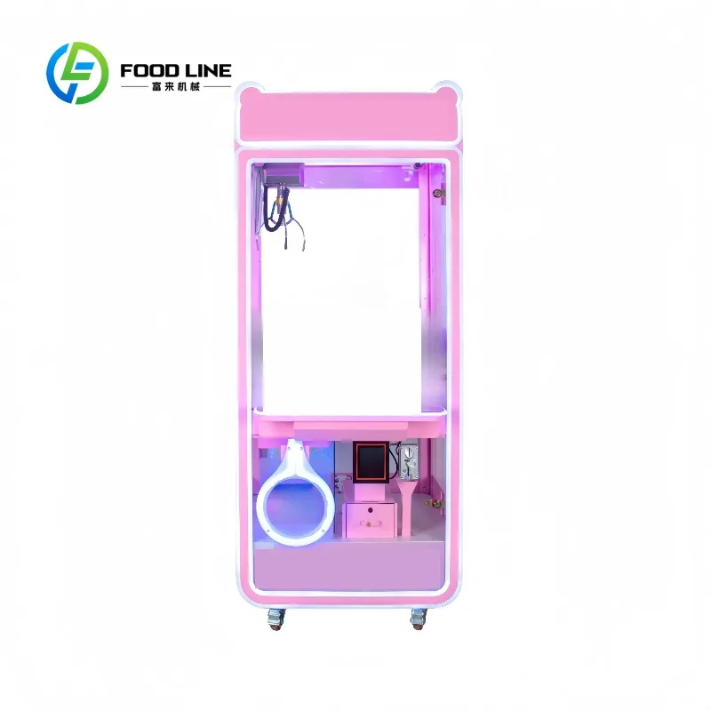 Customized Full Transparent Scan Code Claw Machine Intelligent Vending Machine for Retail Shop Supermarket Entertainment
Customized Full Transparent Scan Code Claw Machine Intelligent Vending Machine for Retail Shop Supermarket Entertainment