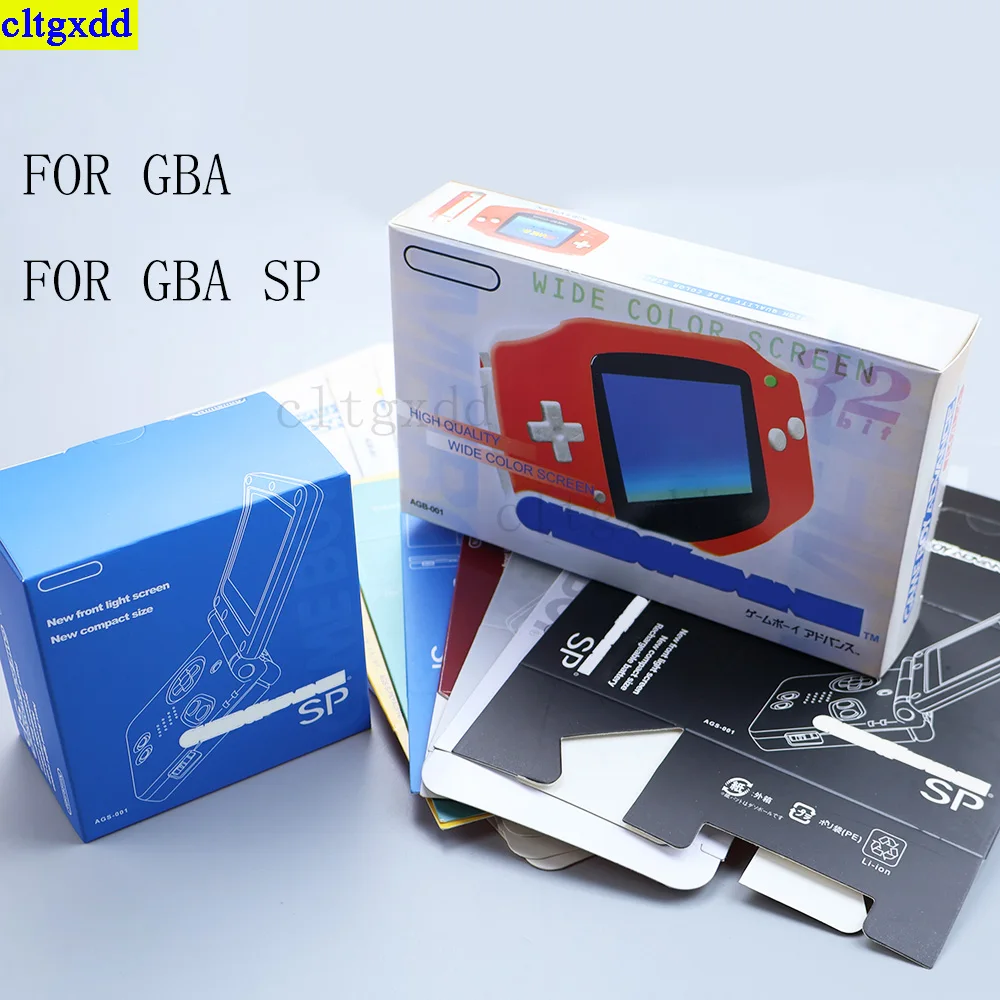 Cltgxdd 1 set FOR GB/GBA/GBC/GBA SP game console new packaging box, advanced color cardboard box, host protection box
Cltgxdd 1 set FOR GB/GBA/GBC/GBA SP game console new packaging box, advanced color cardboard box, host protection box