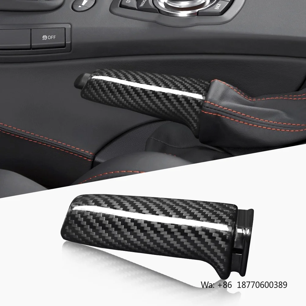 Shasha Carbon Fiber Handbrake Grips Cover Car Interior Decorative Trim for BMW E46 E90 E92 F30 F32 F80
Shasha Carbon Fiber Handbrake Grips Cover Car Interior Decorative Trim for BMW E46 E90 E92 F30 F32 F80