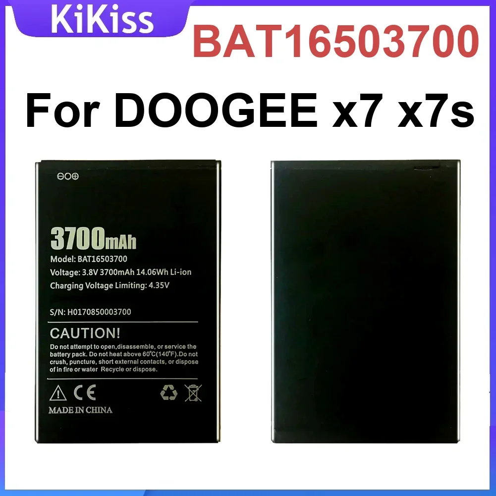 Eco-Friendly High-Performance BAT16503700 For DOOGEE x7 x7s Mobile Phone Battery
Eco-Friendly High-Performance BAT16503700 For DOOGEE x7 x7s Mobile Phone Battery