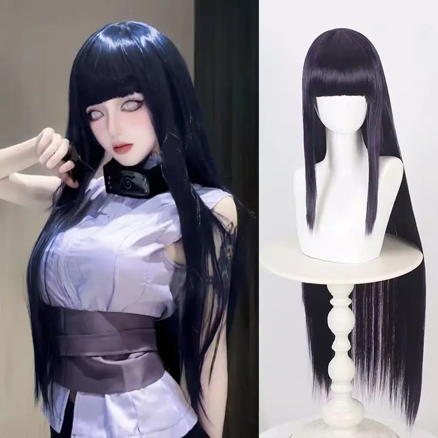Hyuga Hinata Cosplay Wig Dark Blue Long Straight Hair Blunt Bangs Synthetic Anime Costume Wigs For Halloween Party Cosplay
Hyuga Hinata Cosplay Wig Dark Blue Long Straight Hair Blunt Bangs Synthetic Anime Costume Wigs For Halloween Party Cosplay