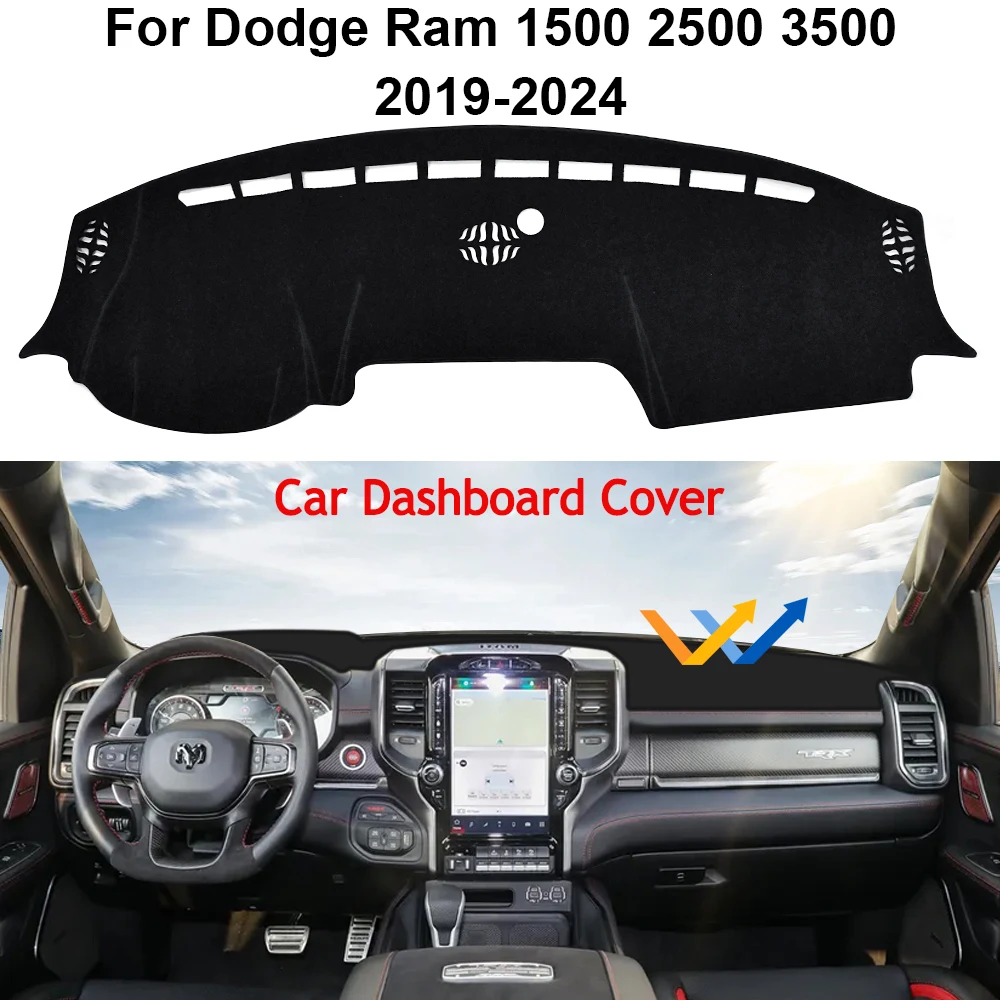 Pop For Dodge Ram 1500 2500 3500 2019 2020-2023 2024 Car Dashboard Cover Mat Pad Anti-UV Dash Sunshield Protect Carpet Accessori
Pop For Dodge Ram 1500 2500 3500 2019 2020-2023 2024 Car Dashboard Cover Mat Pad Anti-UV Dash Sunshield Protect Carpet Accessori