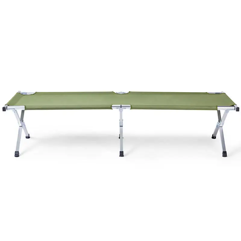 Portable Folding Canvas Aluminum Tube Camping Bed, Military Green
Portable Folding Canvas Aluminum Tube Camping Bed, Military Green